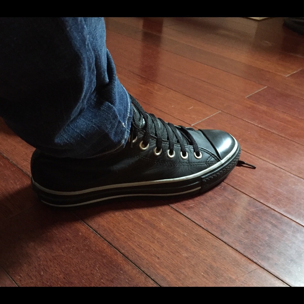 Hightop leather Converse