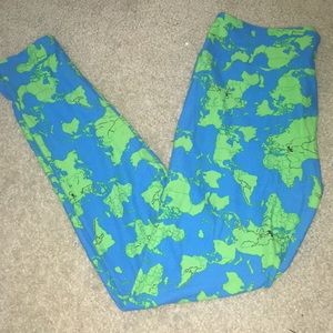 Lularoe OS Map Leggings