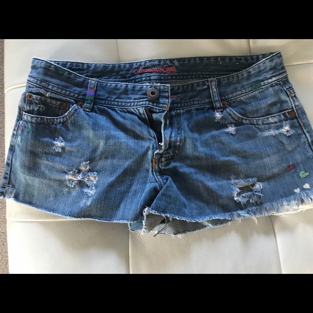 Jean shorts