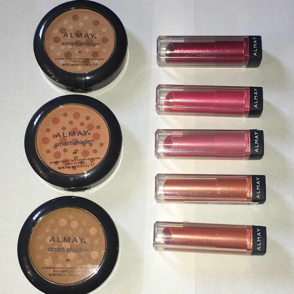 ALMAY smart shade blushes & butter kiss lipsticks