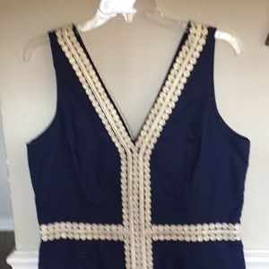 Lilly Pulitzer navy dress never worn