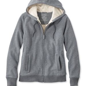 L.L. Bean Sherpa-Lined Hoodie