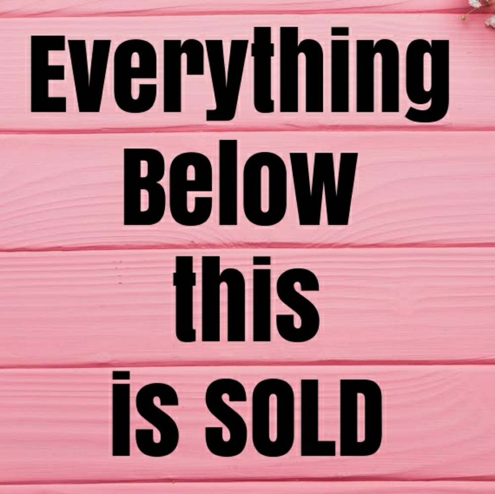 Sold Sold Sold