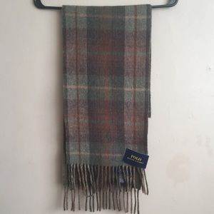 Ralph lauren plaid scarf