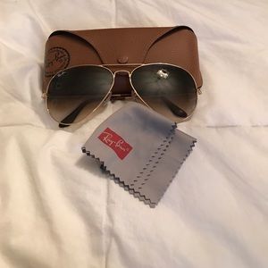 Ray-Ban Aviator Gradient Sunglasses