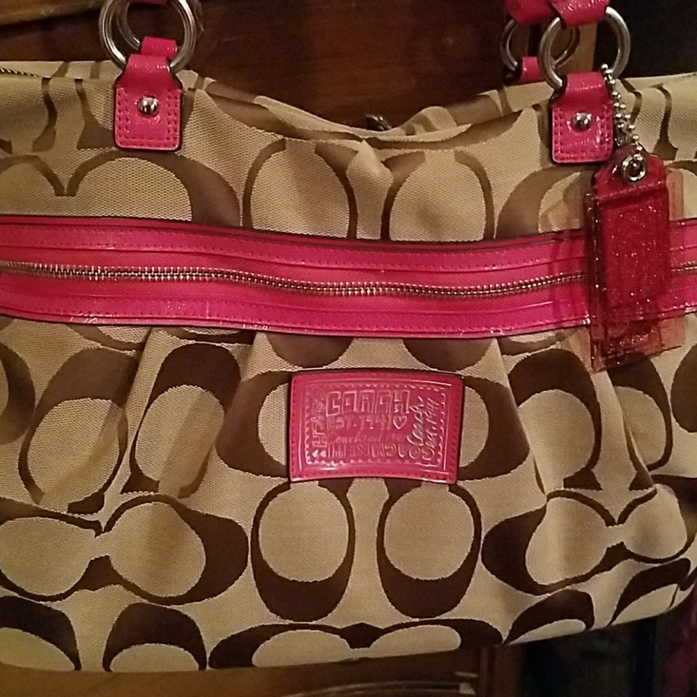 Authentic Coach poppy bag