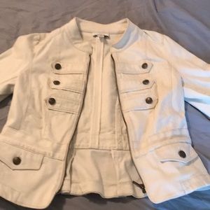 Off White Jacket from the Ann Taylor Loft