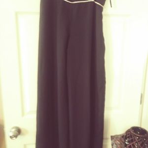 Dressy Black Pallazo Pants