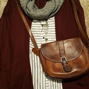 Old Navy Striped Linen Blend Midi Dress