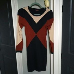 Mod sweater dress M