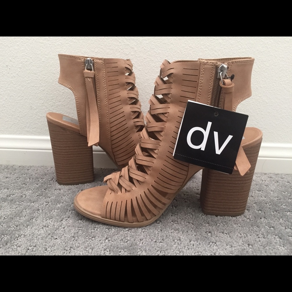 Dolce Vita “Alyson” Peep Toe Booties