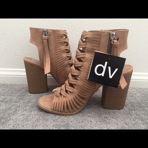 Dolce Vita “Alyson” Peep Toe Booties
