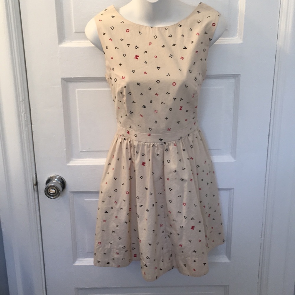 Asos Skater Alphabet Dress