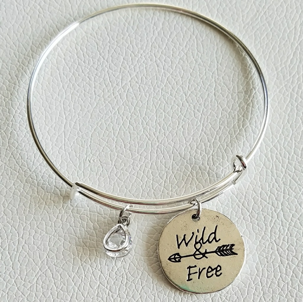 New wild & free charm bracelet,expandable bracelet - Picture 2 of 4