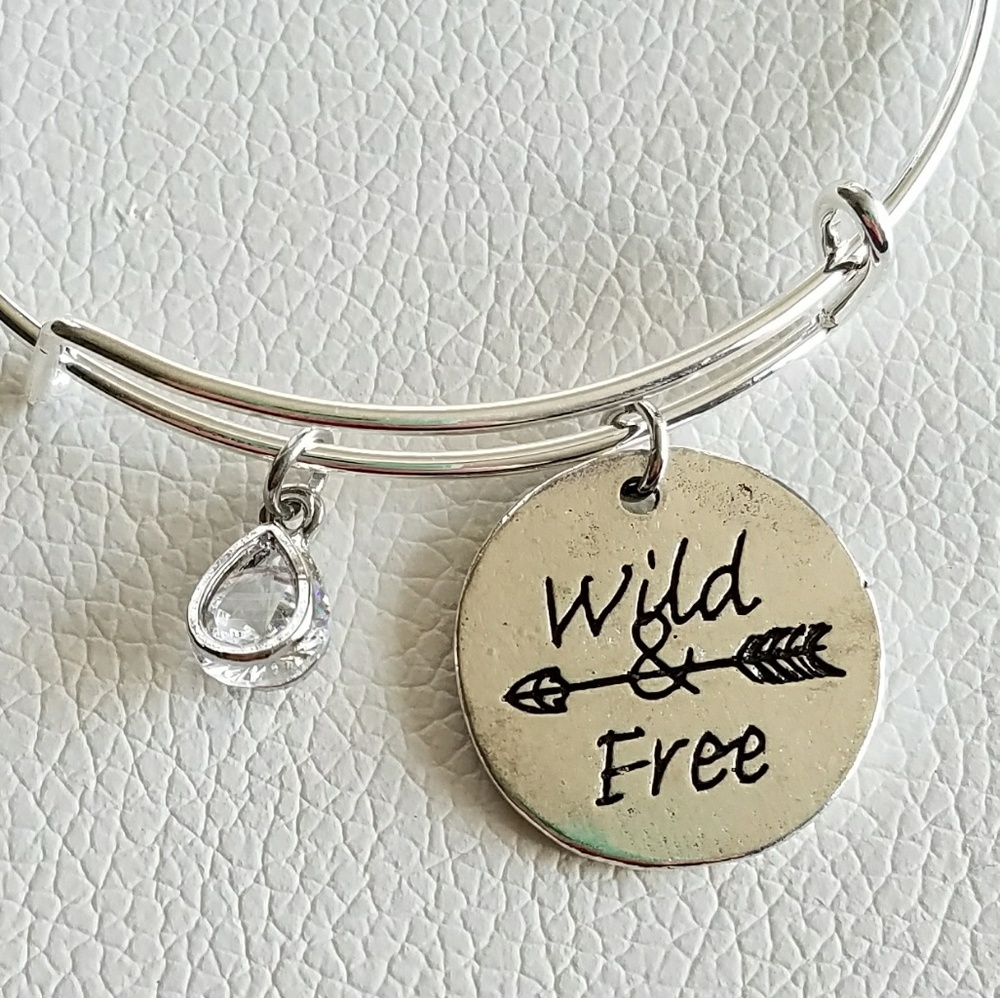 New wild & free charm bracelet,expandable bracelet - Picture 3 of 4