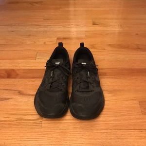 Nike black running shoes