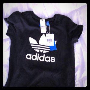 Black Adidas t shirt