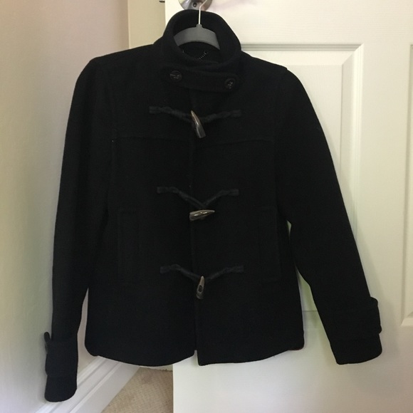 💼 DONATED🖌 BR Wool Toggle Pea Coat - Picture 6 of 6