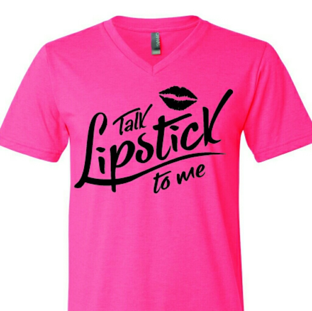 Custom Super Soft V-neck T-shirts
