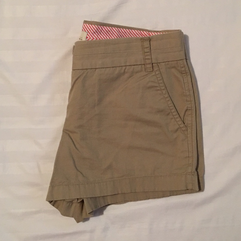 J. Crew khaki shorts