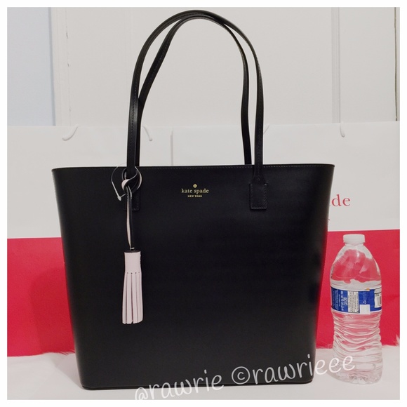 New Kate Spade leather tassel tote & wallet set - Picture 2 of 8