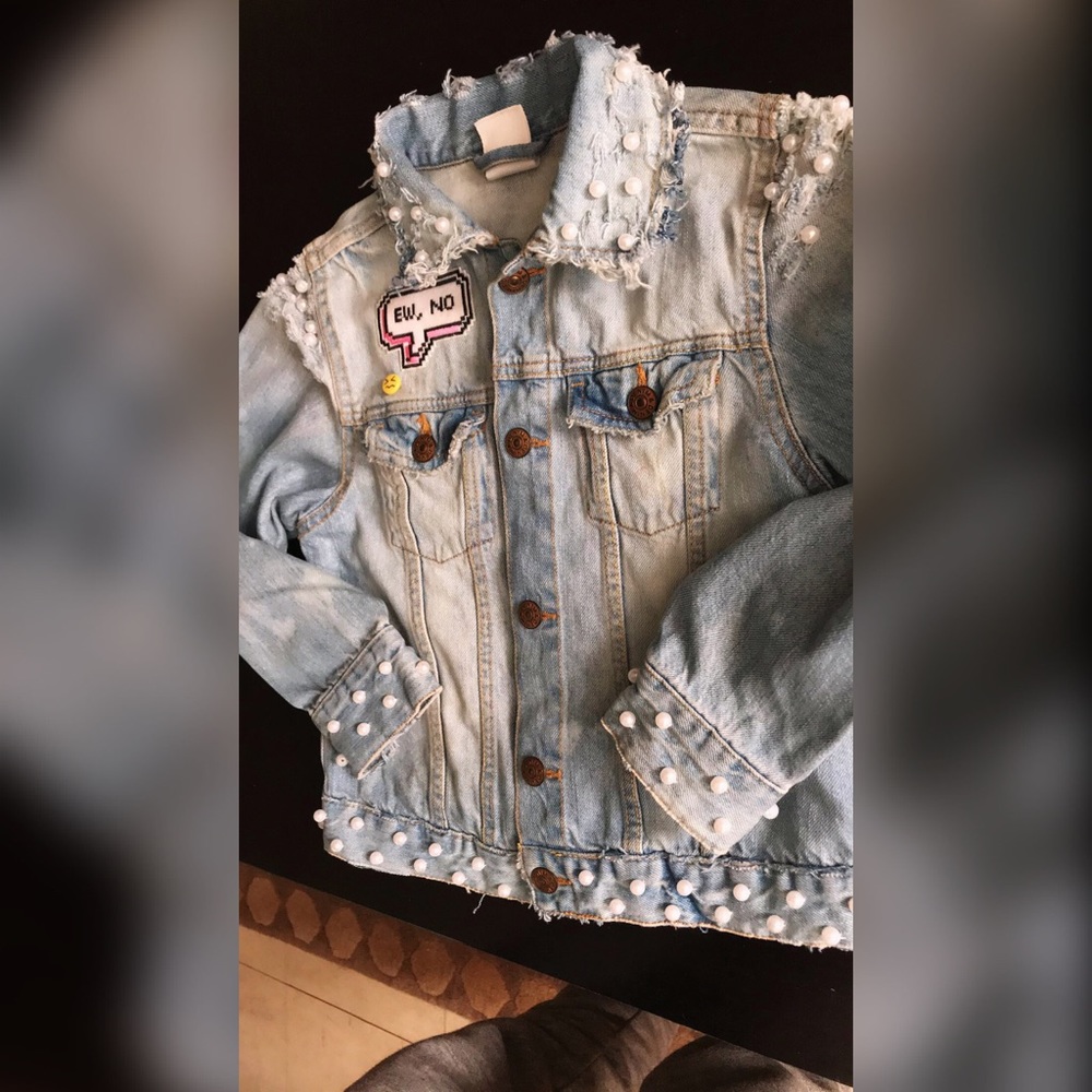 DIY Jean Jacket made by me 🤗