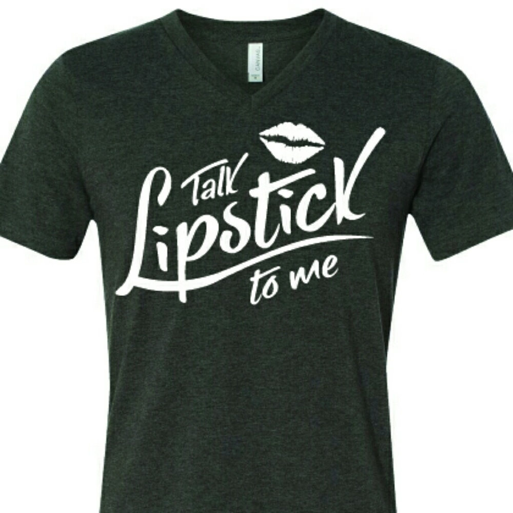 Custom Super Soft V-neck T-shirts