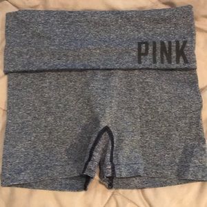 XS Pink yoga shorts Victoria’s Secret