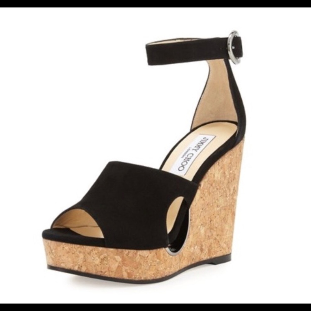 Jimmy Choo Wedge - Black - Picture 1 of 5