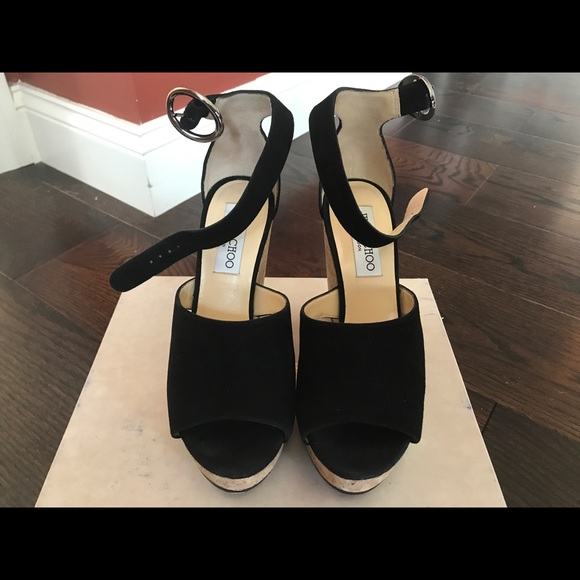 Jimmy Choo Wedge - Black - Picture 2 of 5