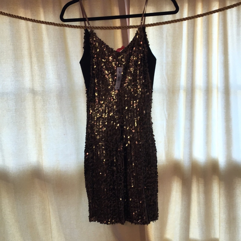 NWT Glitzy NYE Mini Dress