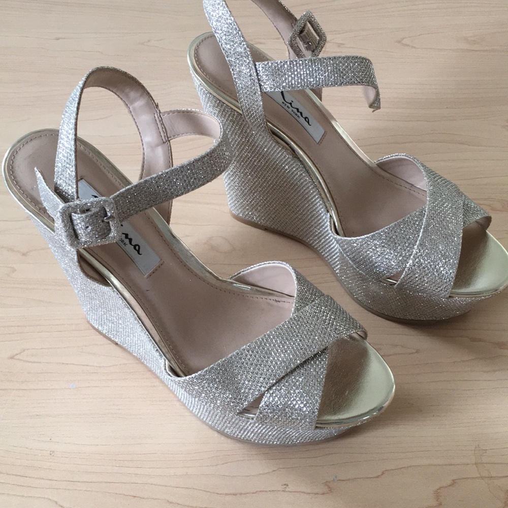 Sparkly Gold Wedding Shoes