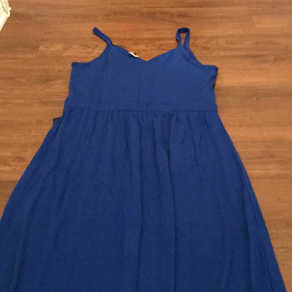 Maxi dress from The Limited in royal blue - Picture 3 of 4