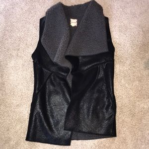 Inside fur vest
