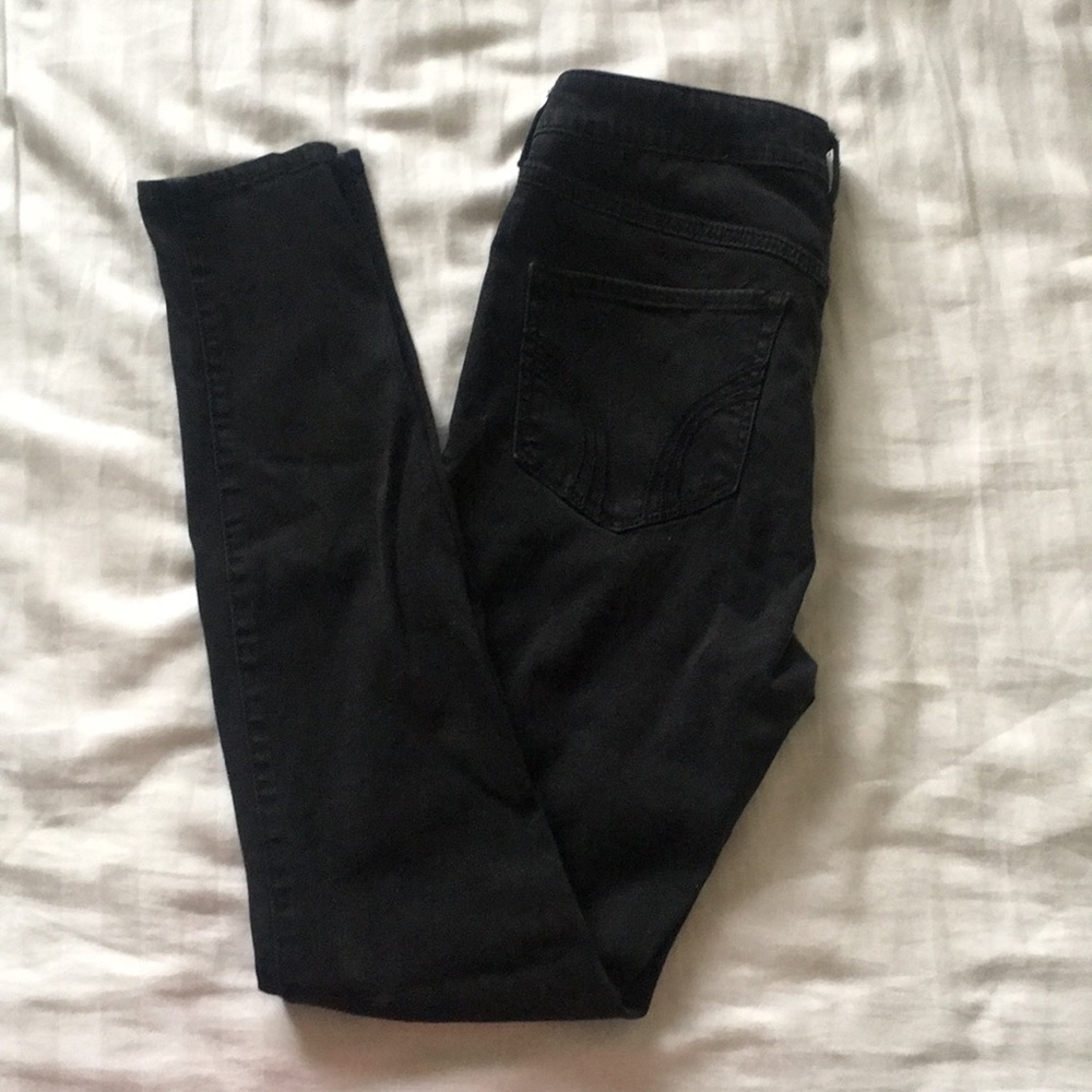 High waisted Black Jeans