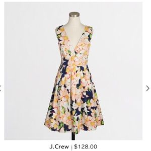 Jcrew floral dress size 6