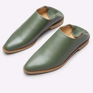 Everlane Modern Babos in Green