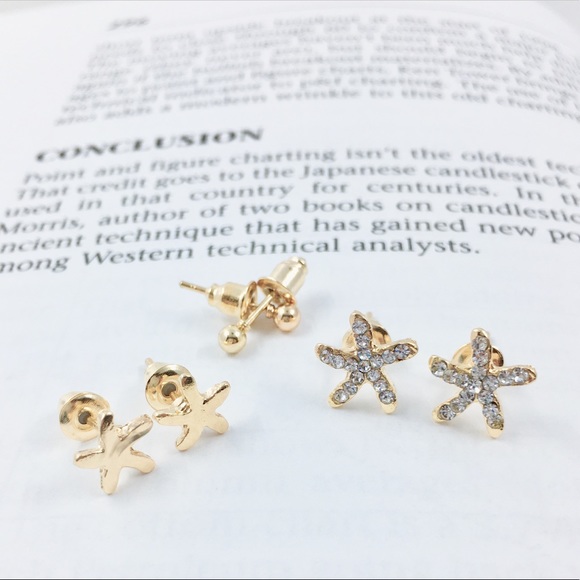 ‼️5 for $25 SALE‼️ ⭐️3 pairs of earrings set⭐️ - Picture 3 of 8