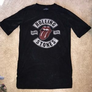Rolling Stones shirt dress