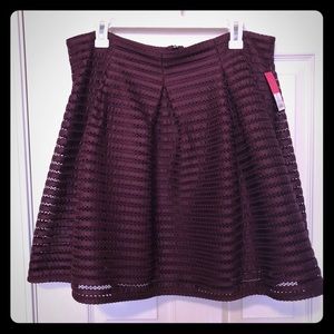Oxblood Xhilaration Full Skirt