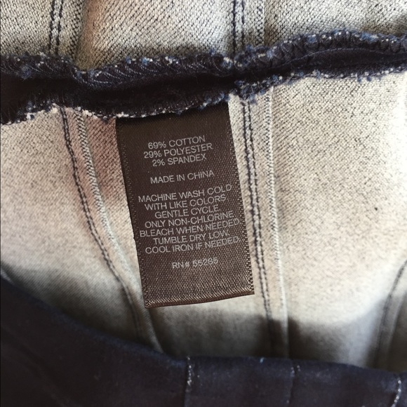 Express Dark Indigo Denim Stretchy Textured Dress - Picture 6 of 6