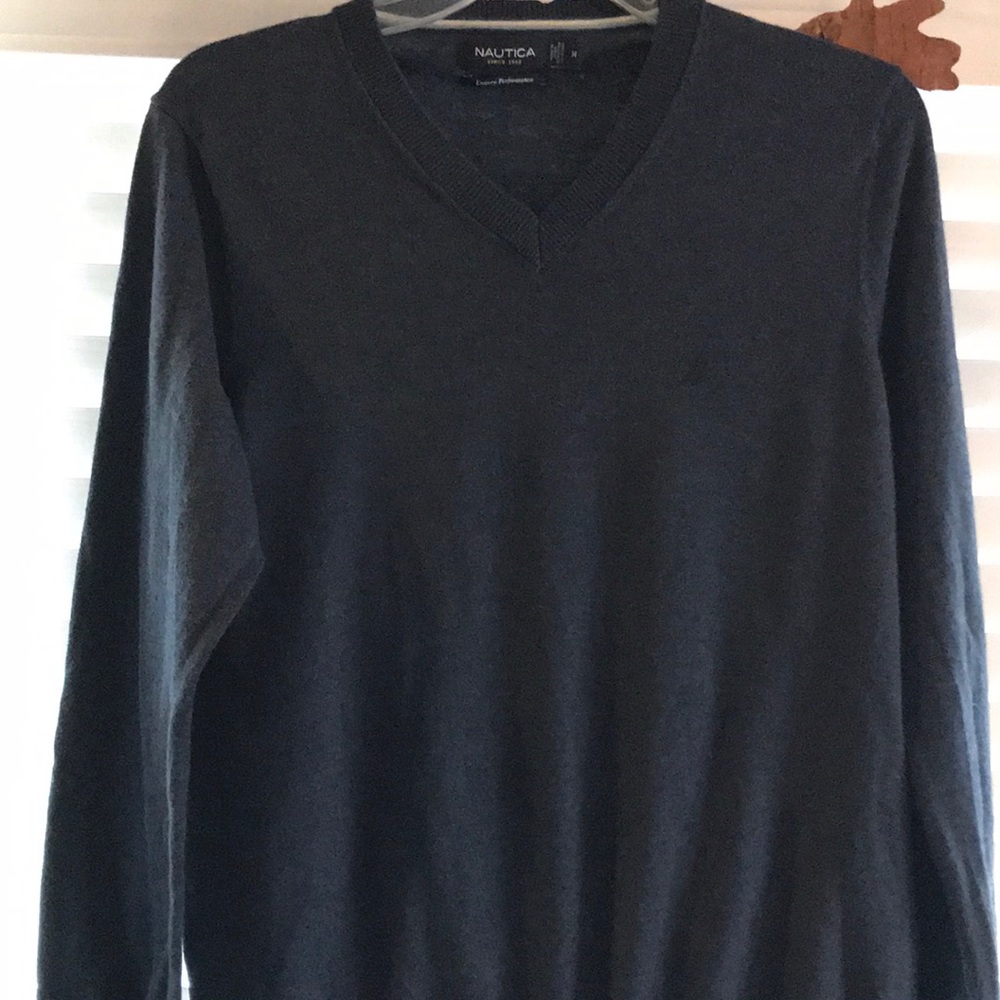 Nautica Blue Sweater Size - M