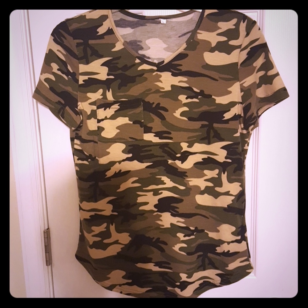 Camo tshirt