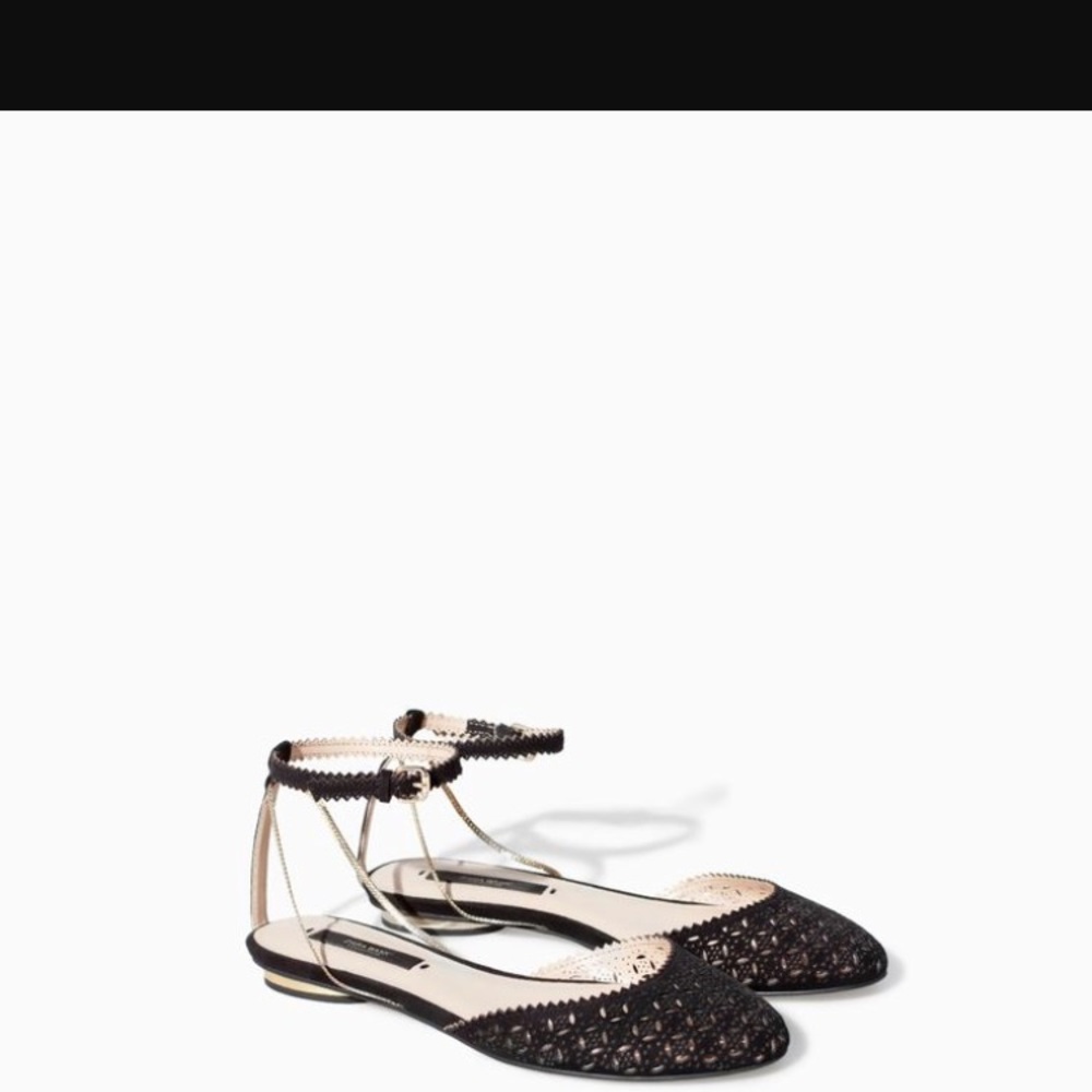 Zara Badic openwork sandals