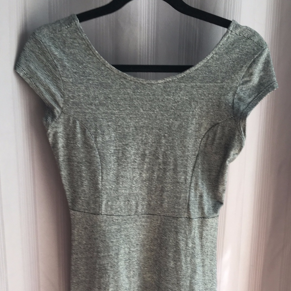 Soft cotton casual t-shirt dress