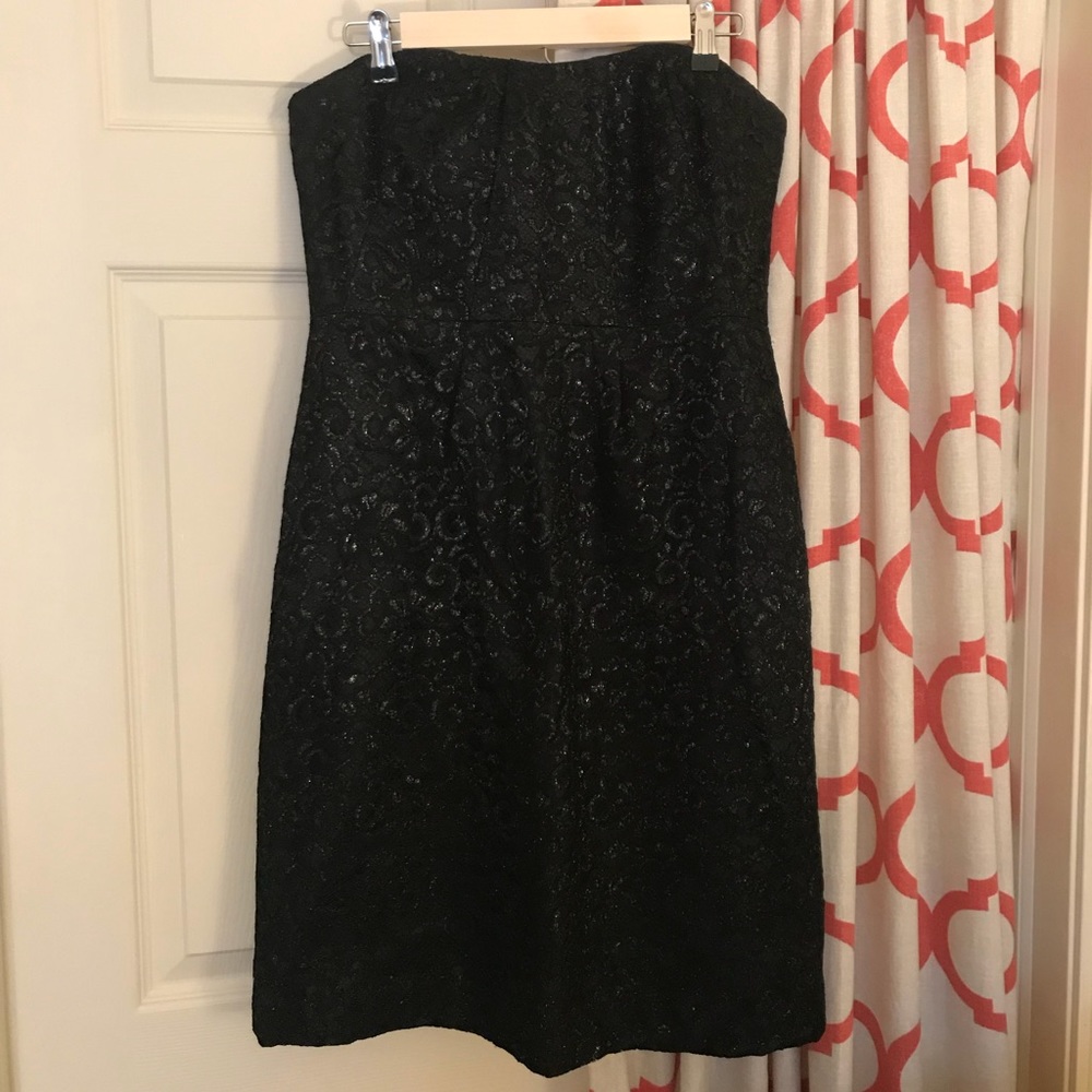 Black lace J. Crew cocktail dress