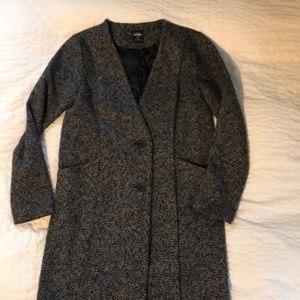 Kate Spade Gray/Black Coat