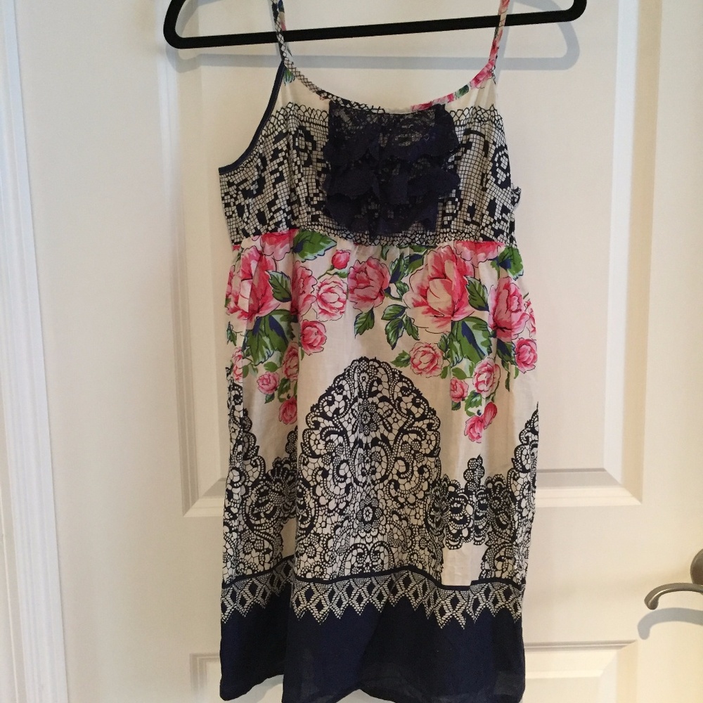 Anthropologie (Eloise brand) Med bright sundress