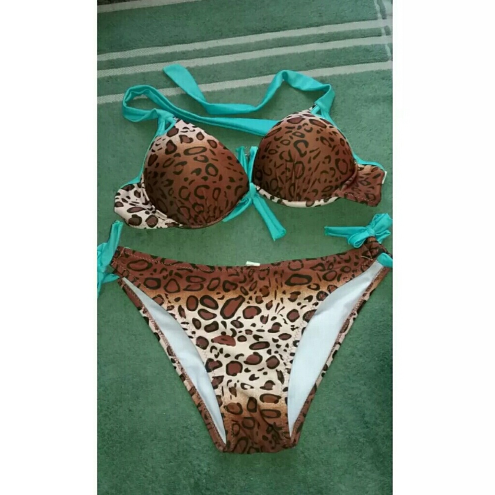 Cheetah Print Bikini