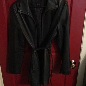 Black Leather coat